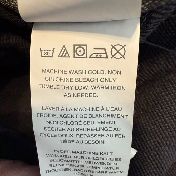 Men’s J. Crew Sussex Quilted Jacket Navy Thermore Full Zip Snap Closure Size S - Picture 6 of 9